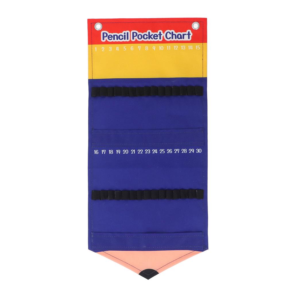 Настенный карманный органайзер для карандашей, классный диспенсер для карандашей, держатель, настенный карман для детей, учителей, школьное хранение