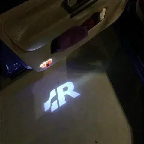 For VW GOLF Passat B6 B7 B8 B9 C6 C7 C8 Tiguan GTI GTD GTE Touareg car LED logo door projection welcome light Ghost lamp zj8