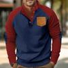 Men's Standing Collar Sweatshirt Is Outdoor Casual Sweaters Tops