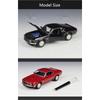 Welly 1/24 Ford Mustang 1969 Boss 429 Сплав Модель спортивного автомобиля Литые Металлическая игрушка Модель гоночного автомобиля Симуляция Детский подарок Украшение