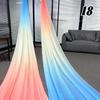 400*150 см Китайский стиль градиент цвета ткани Радужная шифоновая ткань Diy Древний стиль Hanfu платье сценический костюм вечеринка Декор
