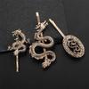 Girls Hairpin Dragon Shape Hairpin Female Hair Accessories Metal Hair Clip Chinese Style Headwear