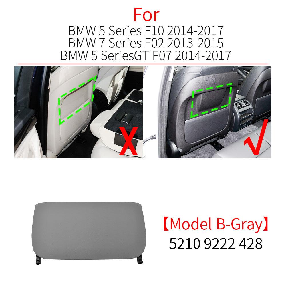 Для BMW F10 F10 F06 F07 F02 Панель спинки автомобильного сиденья Кожаная задняя часть спинки Карман для хранения Чехол Аксессуар Для BMW 5 6 7 Серии 520 630 740