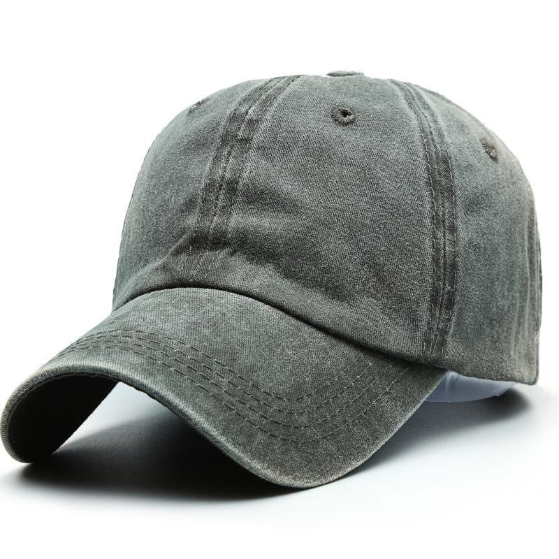 Fashion New Vintage Washed Cotton Baseball Cap Parent Kids Adjustable Solid Color Casual Sun Hats For Boy Girl Spring Summer