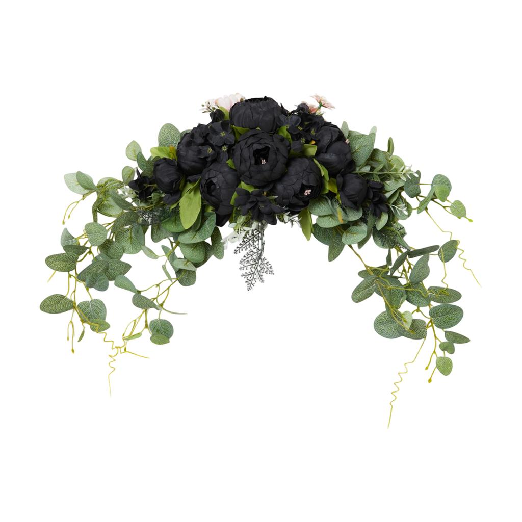 Artificial Flower Door Lintel Mirror Table Flower Hanging Decoration