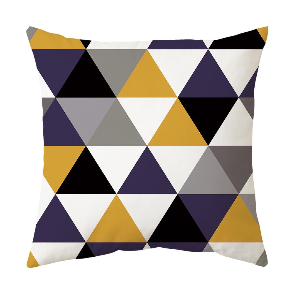 Наволочка Простая Скандинавская Геометрический Принт Наволочка Дом Диван Подушка Чехол для Подушки