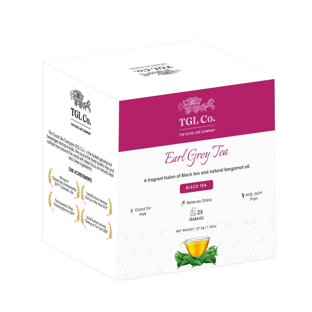 Earl Gray Black Tea (25 Pak, 1.5 G), Earl Gray Black Tea, TGL Co.