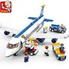 463 PCS AirBus Model Airplane Building Blocks Sets Children DIY Bricks Classic Toys