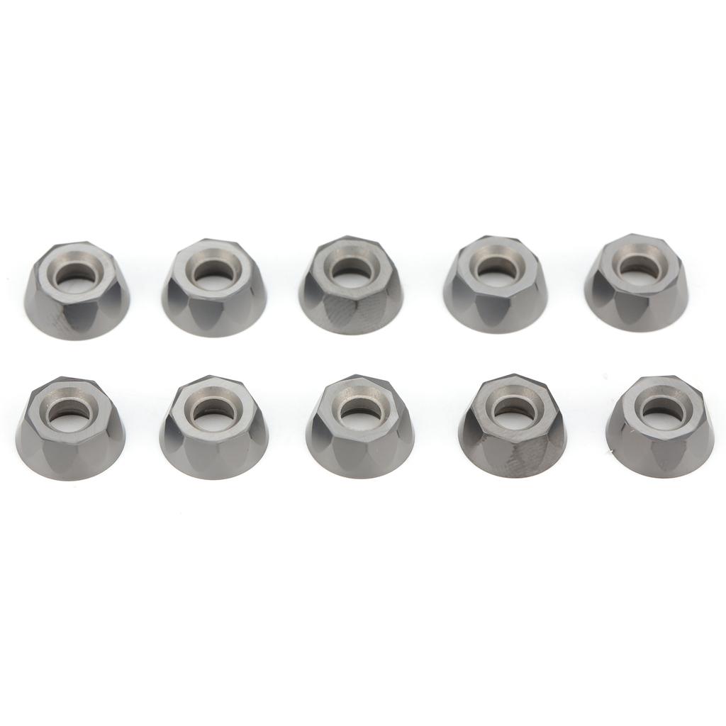 10 шт. Токарные вставки с ЧПУ, Сменные твердосплавные пластины для резки, RPMT1204M0EJS LF6018