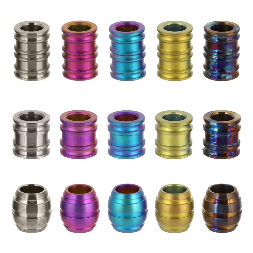 Accessories Titanium Alloy Paracord Rope Pendant TC4 Knife Beads Camping EDC Gadgets Ropes Lanyard