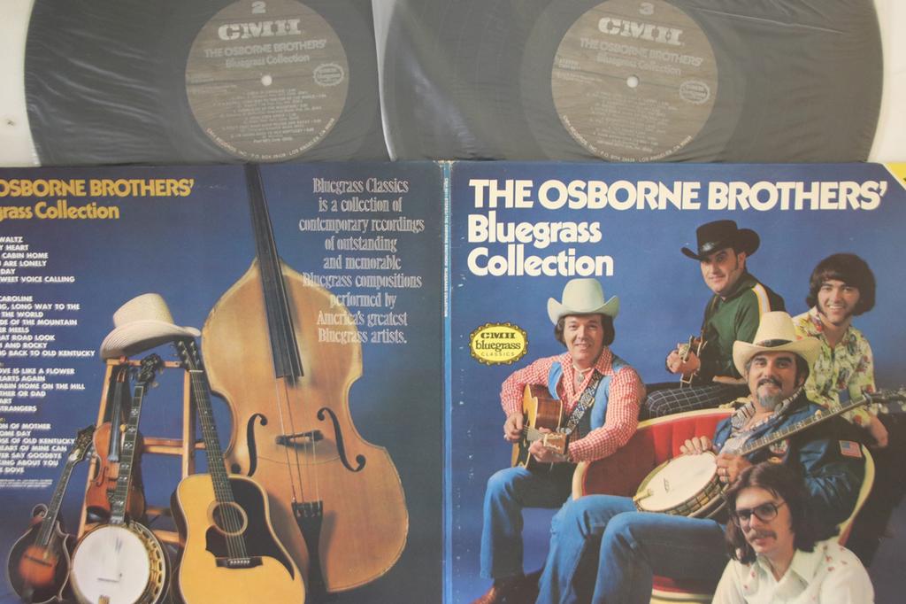 LP Record OSBORNE BROTHERS - Osborne Brothers' Bluegrass Collect CMH9011 CMH 1978 US Country Used