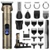Hair Clippers Professional Mens Beard Trimmer Cordless Hair Trimmer 8 In 1 Hair Cutter Kit