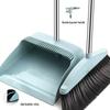 Household 2-Piece Broom and Dustpan Set