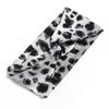 Leopard Print Tie-Dye Headband & Hair Wrap for Summer