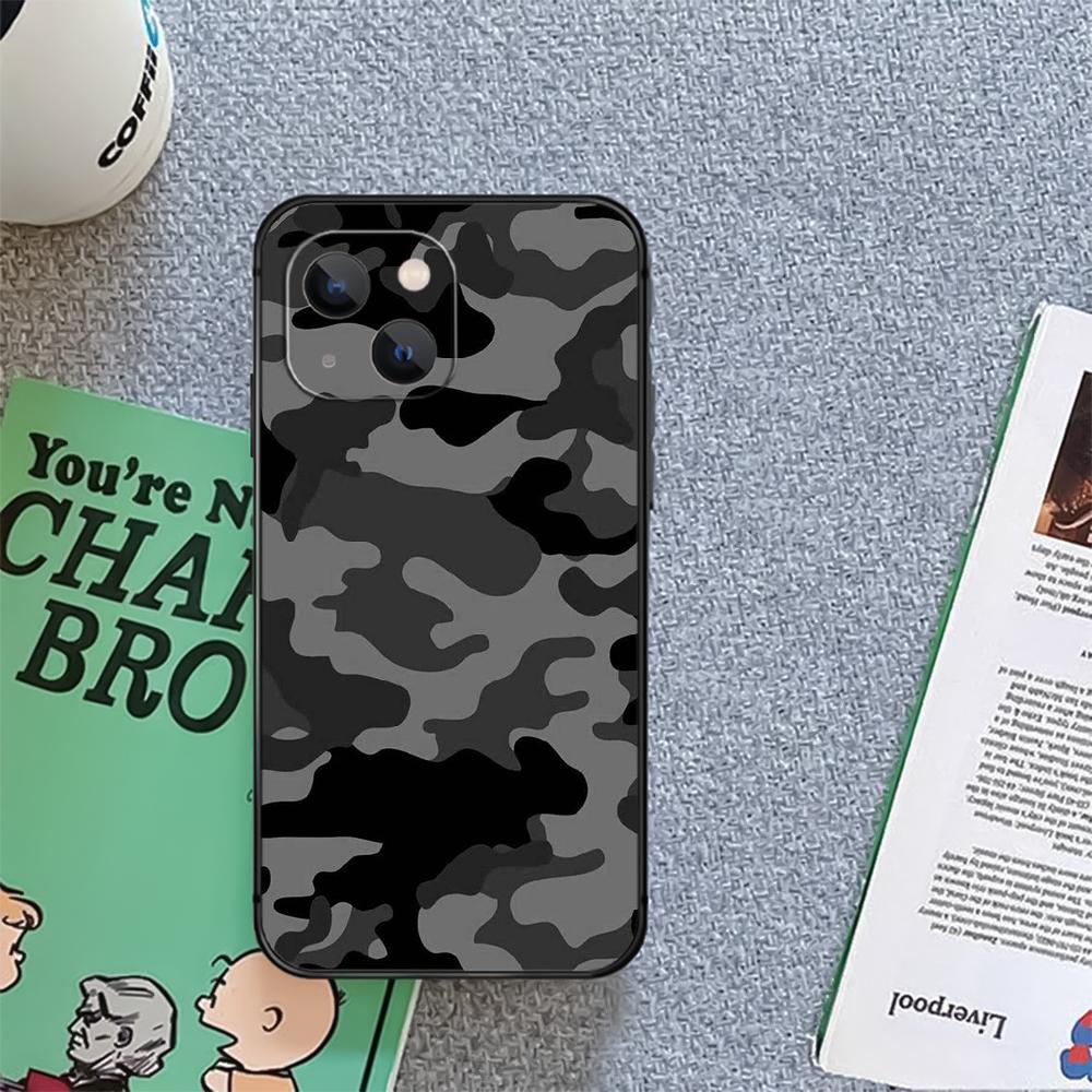 Чехол для телефона Camo Camouflage Army Cover Coque для iPhone Xiaomi Mi Samsung Galaxy Redmi Note AS 11 12 13 14 15 22 23 24 5G Pro Plus Max Fe Ultra