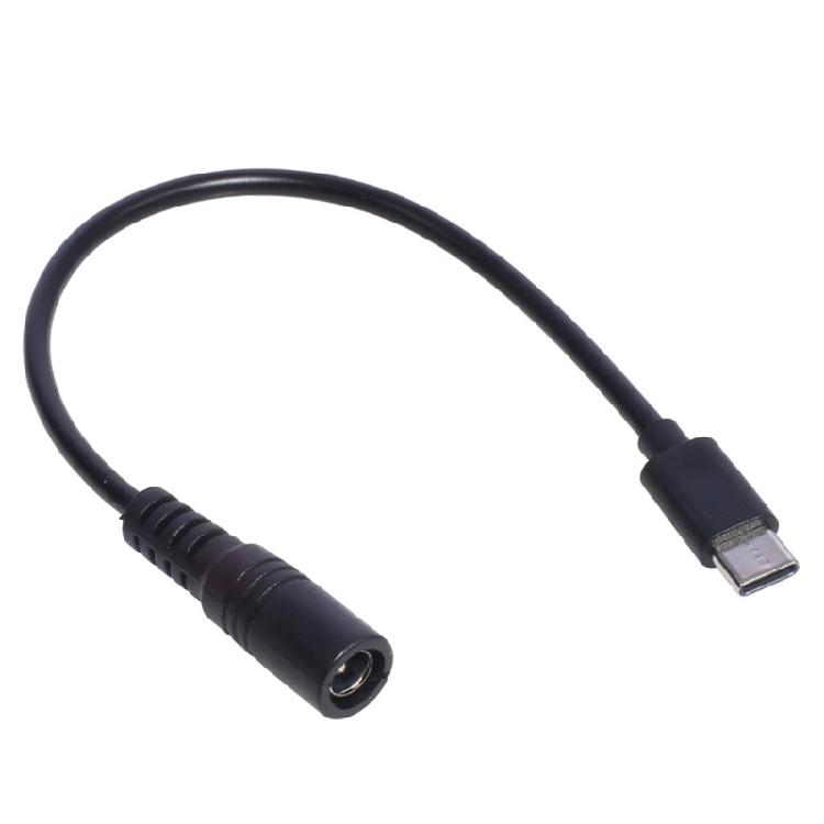 5V 3A USB Type-C Кабель питания 5.5 x 2.1мм DC Разъем для зарядки для Роутера LED