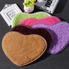 40x30cm Fashion Soft Nonslip Floor Memory Foam Flannel Carpet Bath Rug Heart Mat