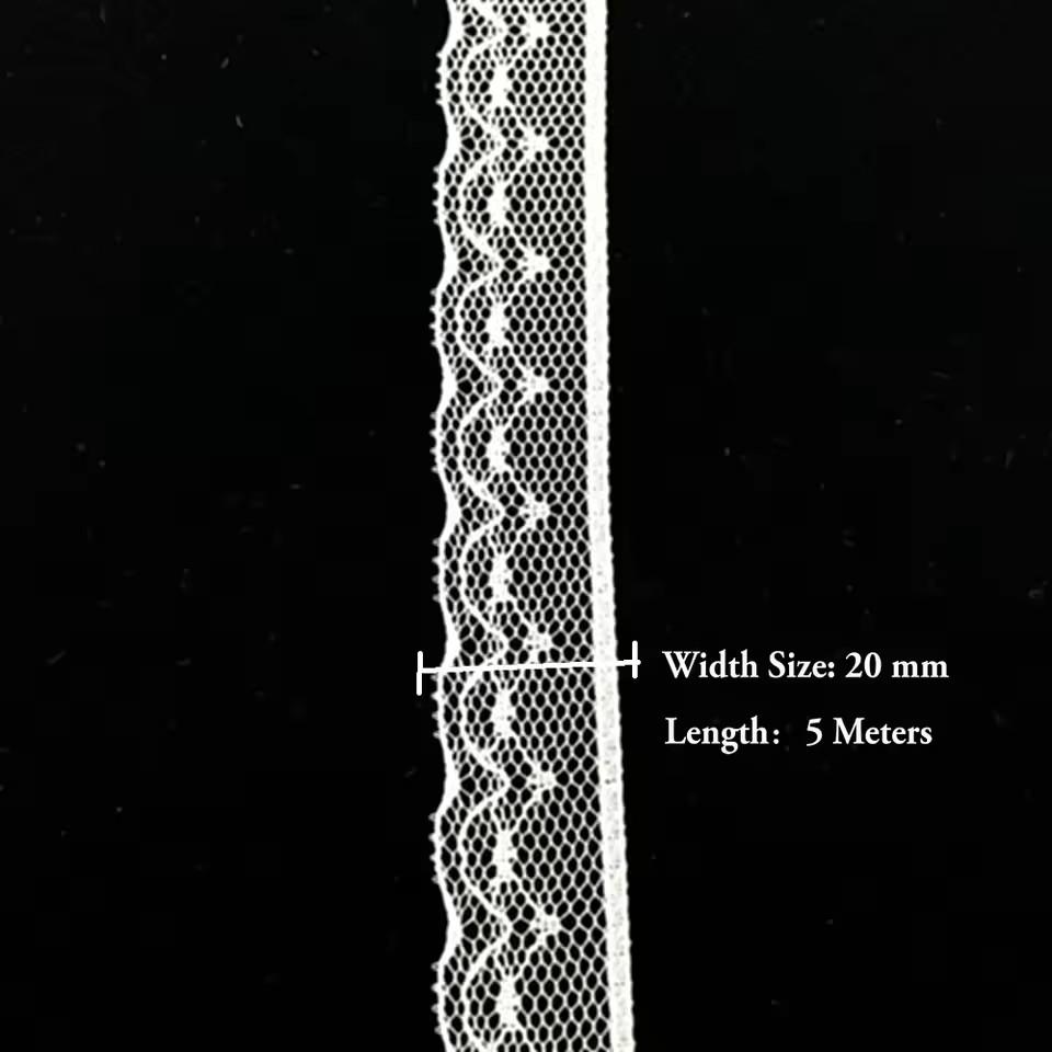 5 метров Белая и черная кружевная лента Ассорти цветочных отделок для подарочной упаковки Рождественский свадебный декор DIY поделки Швейные аксессуары