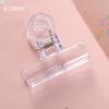 5Pcs Transparent Paper Clip Plastic Clip Folder File Clip Organizer Food Storage Clip Home Living Creative