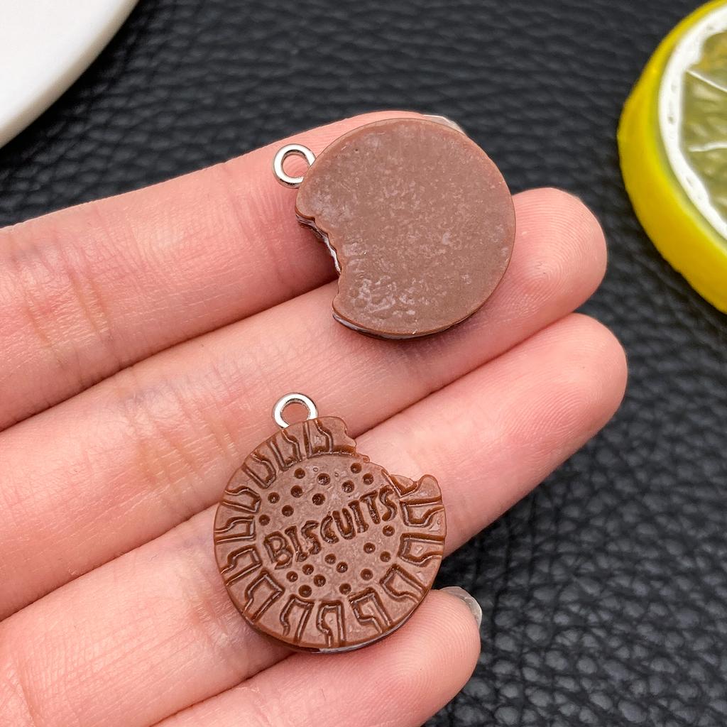 10Pc/Set New Popular Realistic Coffee Bean And Coffee Cup Pendants, Resin Accessories For Diy Creative And Fun Earrings Necklace
