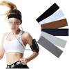Elastic Workout Headbands for Men Women Lightweight Sweat Absorbing Headband for Running Basketball Cycling Training Sports Accessories