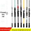 Wholesale Carbon Sea Rod with Gun Handle and Lightning Strong Rod, Medium-Fast Action, Suitable for Various Lures.