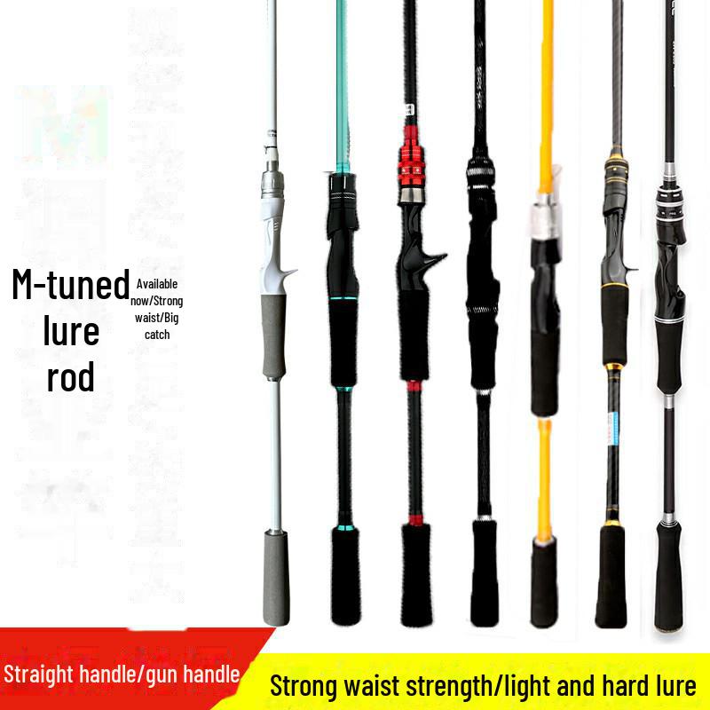 Wholesale Carbon Sea Rod with Gun Handle and Lightning Strong Rod, Medium-Fast Action, Suitable for Various Lures.