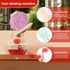 Manual Yarn Winding Machine Household Yarn Ball Winder Versatile Simple Type Shaking Device for Beginner Hand-knitted Enthusiast