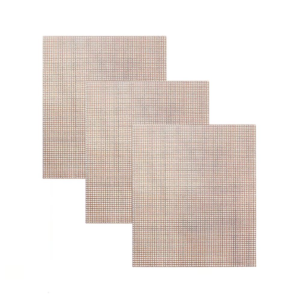 3PCS Heat Resistant BBQ Grilling Net Mesh Barbecue Liner Barbecue Accessories Barbecue Pad Picnic