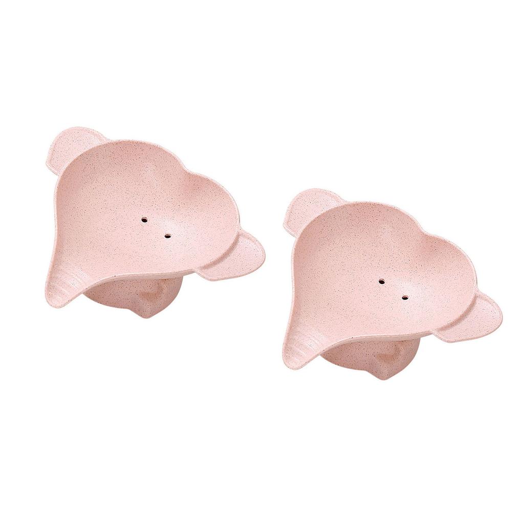 Мыльница в виде маленького слона, мыльница из ПП-пшеничной соломы для мытья рук детей, мыльница 2 шт.