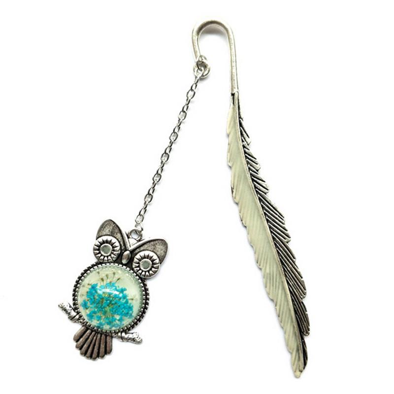 1Xсветящаяся закладка «Сова», этикетка для чтения, перо, книга, канцелярские принадлежности