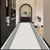 Современный Простой Домашний Коридор Проход Ковер Украшение Лестничный Коврик-Дорожка Длинные Ковры Кухонная Зона Нескользящий Моющийся Изготовленный на Заказ Напольный Коврик