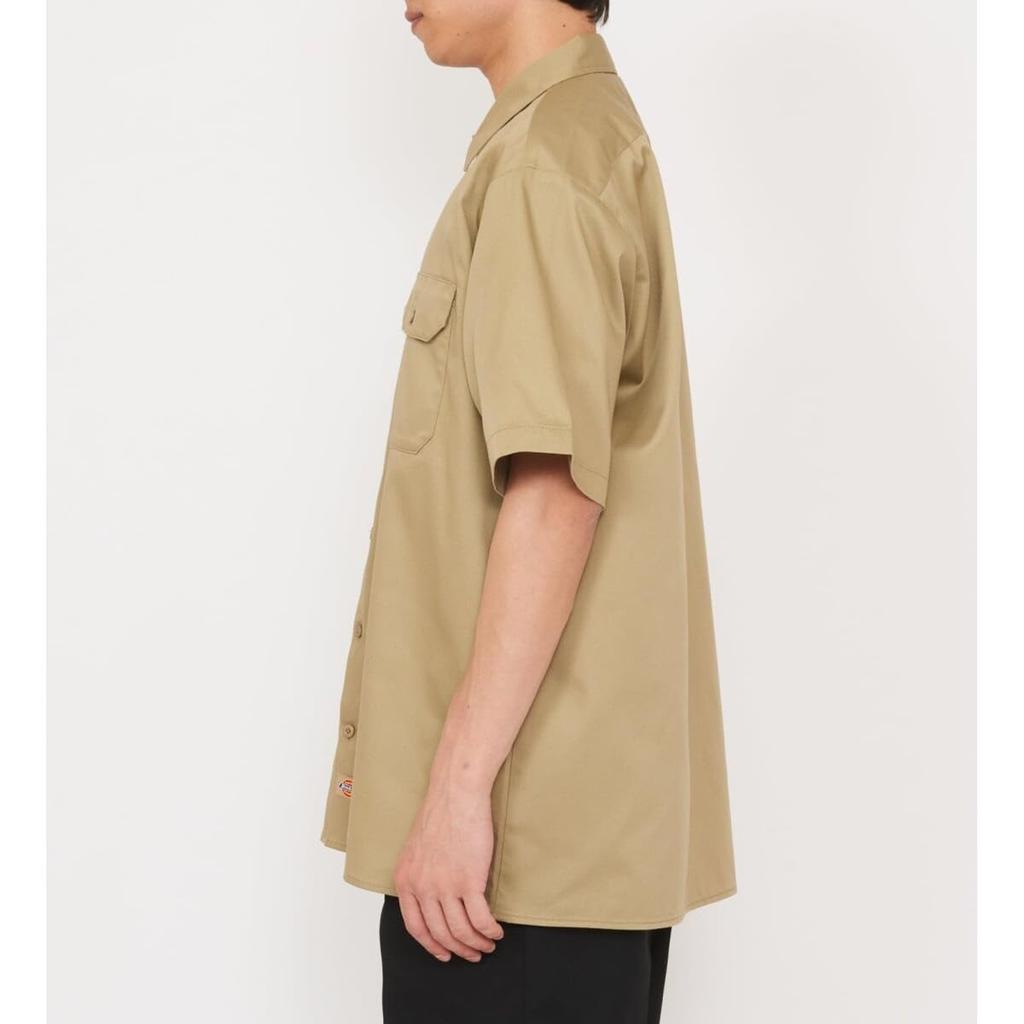 Рабочая рубашка Dickies Original Fit с длинным рукавом, угольно-серый, S 1574