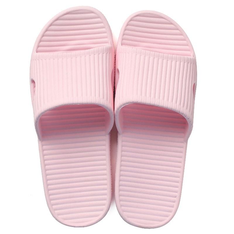 Home Slippers Female Home Indoor Summer Thick Bottom Cute Couple Bath Drag Home Sandals