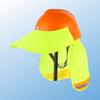 Netting Reflective Hat Brim Breathable Reflective Neck Shield Reflective Stripe Cap Cover  Outdoor