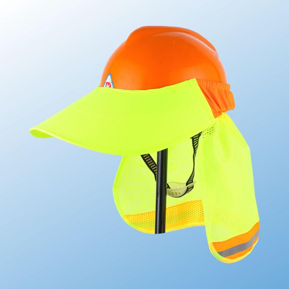 Солнцезащитный светоотражающий кепочный чехол для шлема, солнцезащитный козырек для строителей