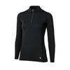 Finetrack Merino Spin Thermo Zip Neck FUW0622 (Women's) / (JP, Alphabet, L, Black)
