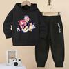 Beautiful KPOP Devil Hunter Boys and Girls Spring and Autumn Children's Fashion Hoodie+Sports Pants Casual Comfort Set
