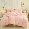 3-Piece Luxurious Plush Duvet Cover Set – Cozy & Soft Bedding, Perfect for Bedroom Comfort, Ideal for Guest Rooms and Dorm Aesth
