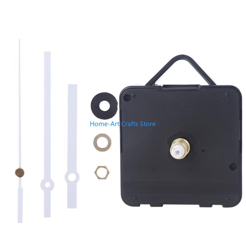 Y3NA Настенные часы с маятником, часовой механизм, работающий от батарейки, запчасти для ремонта DIY, замена, с белыми стрелками