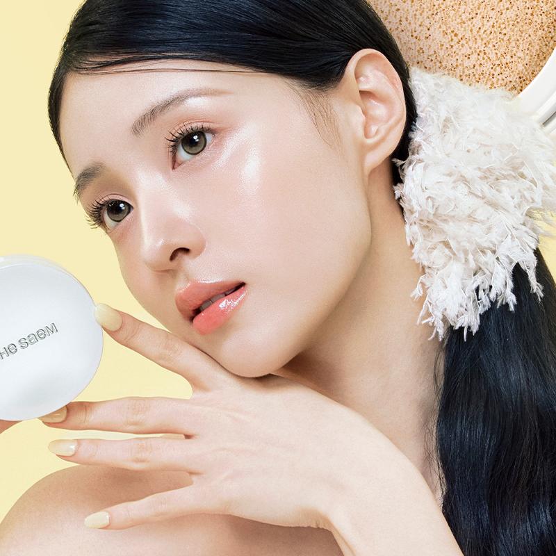 The Saem Skin Perfection Тонирующий кушон с глутатионом с запаской SPF 50+ PA+++ 12г*2шт