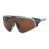 Oakley Солнцезащитные очки неправильной формы с гравировкой на дужках, унисекс, синие OO940408