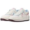 Nike Air Force 1 Shadow Кожаная Амортизация Низкие Скейтбордические Кроссовки Женские Белые IQ9803-161