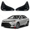2 ШТ. Для Toyota Corolla LE XLE 2017 2018 2019 Автомобиль Накладка на противотуманную фару переднего бампера Крышка решетки Рамка Крышка Ободок Капот