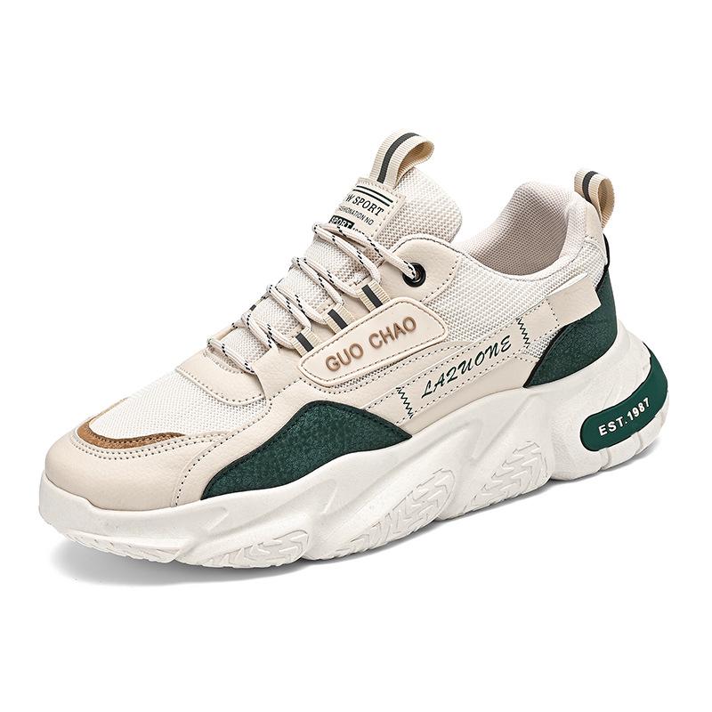 Мужские летние дышащие нескользящие кроссовки для бега 2024: Трендовые повседневные кроссовки для папы