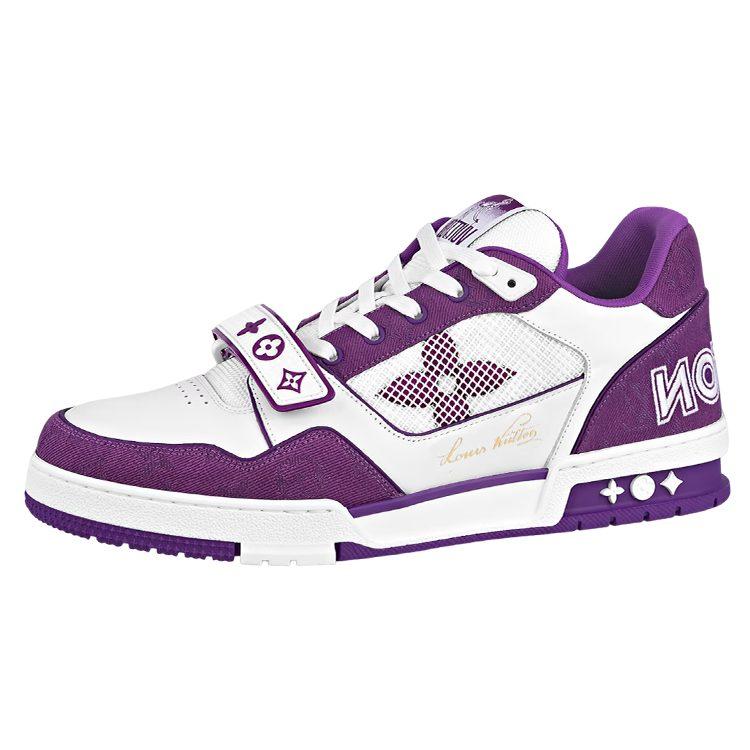 Louis Vuitton Кроссовки Lv 'White Violet' 1ABLYL