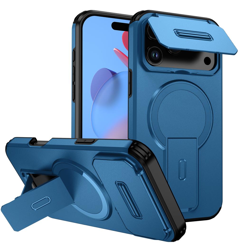 Чехол-аксессуар для iPhone 17 Pro Max Air 16e 15 Plus 16 14 13 12 Pro iPhone17 Защитные чехлы для телефона с подставкой