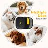 2x Electrostatic Pet Hair Removal Gloves Brush Double-sided Pet Grooming Glove
