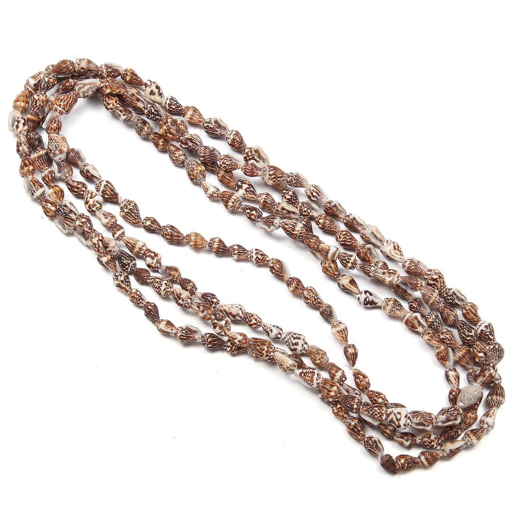 1 нить Бусины-ракушки в форме раковины 6–9 мм Свободные бусины-разделители в морском стиле для изготовления ювелирных изделий своими руками Идеальные браслеты, ожерелья и подвески 150 см