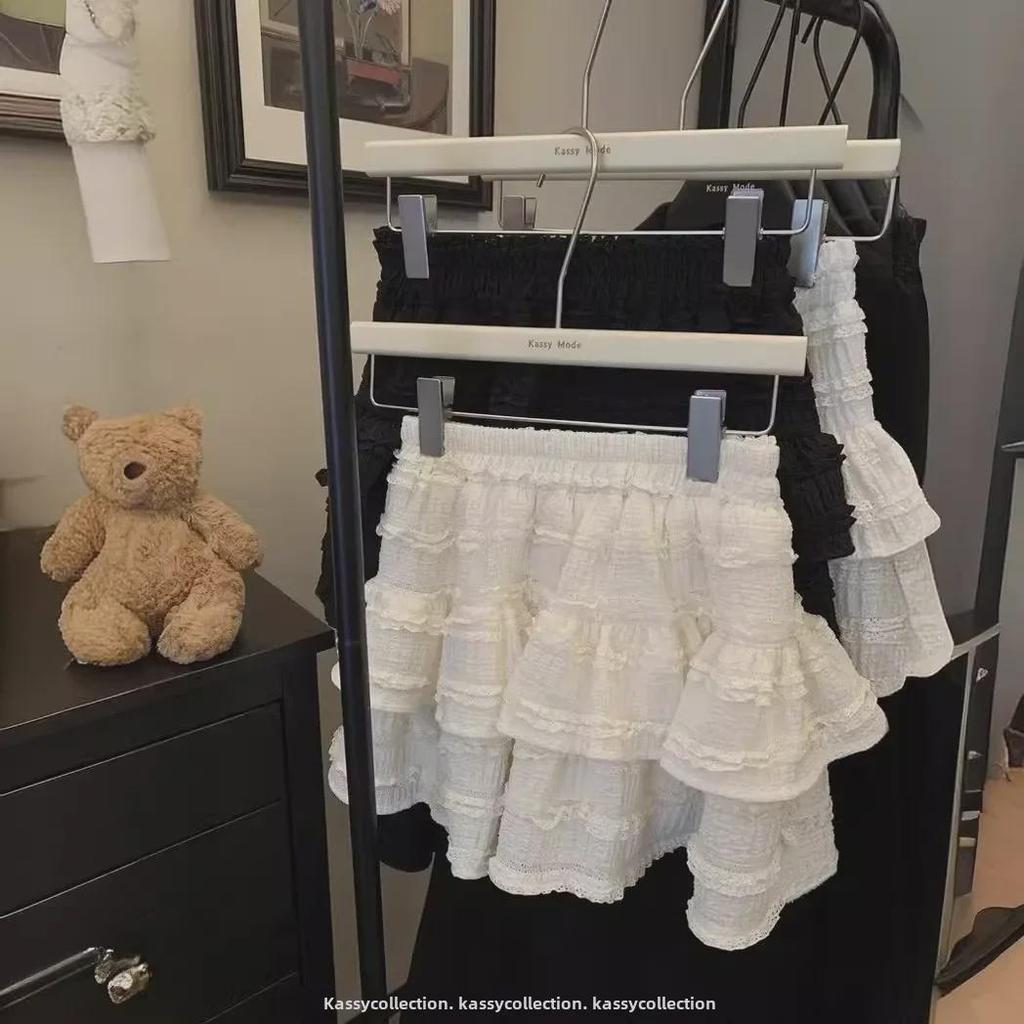 Весенняя милая балетная кружевная пышная юбка - Soft Girl Design